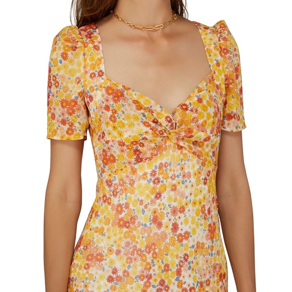 STAUD Long Lea dress size 8- runs small! - Picture 6 of 9